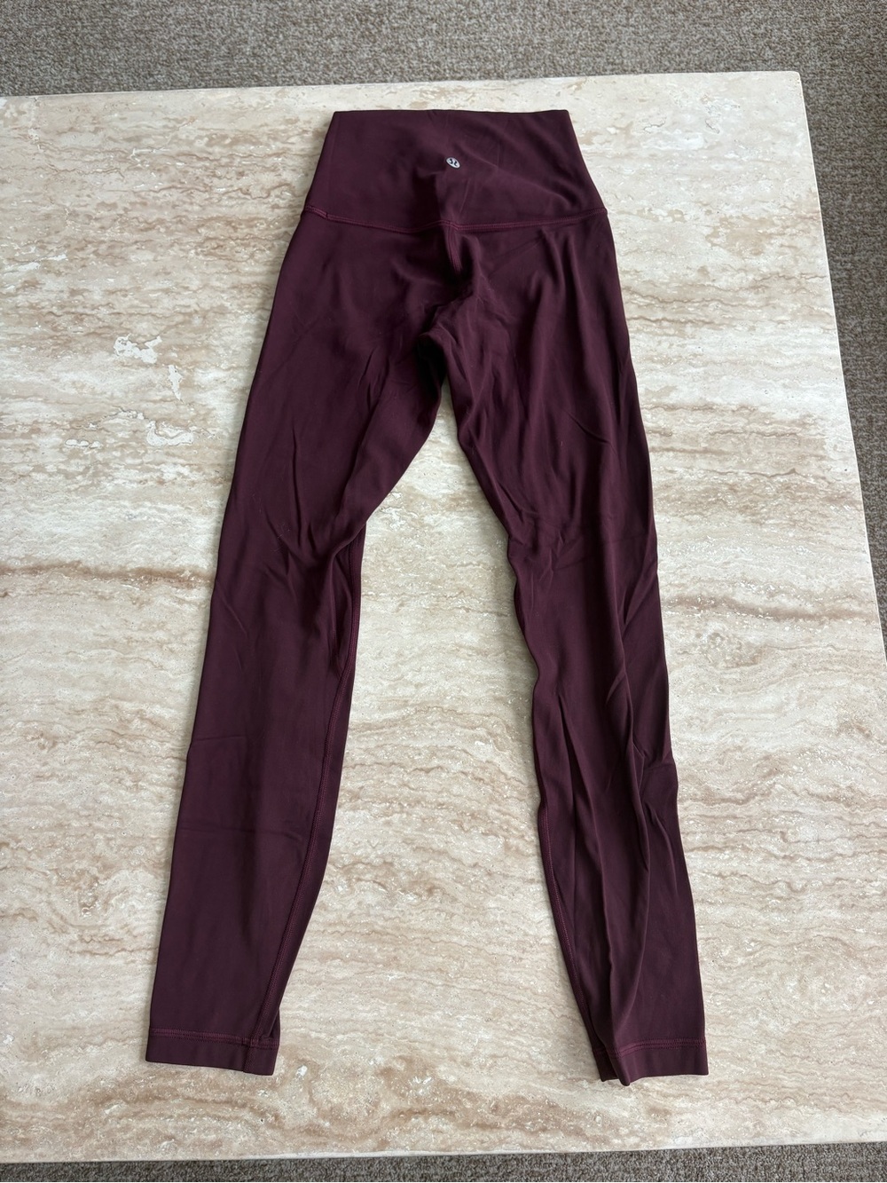 lululemon athletica High-Rise Maroon Leggings